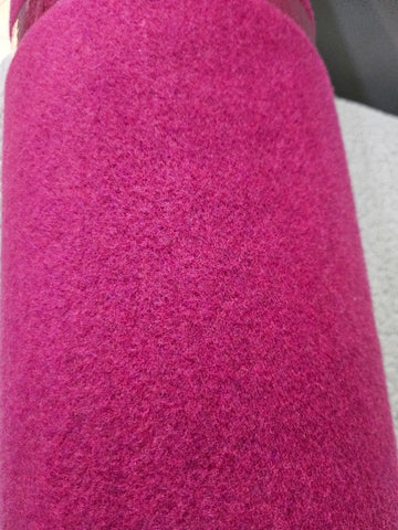 Italian pink wool  soft fabric for coats/jackets 150 cm wide
