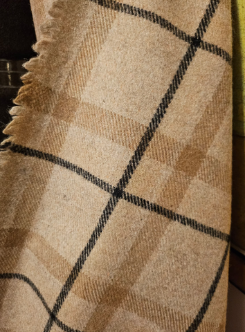 Scottish wool tartan tweed fabric,material 150 cm wide